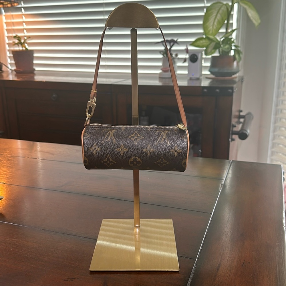 Louis Vuitton Mini Monogram Papillon bag. These are vintage finds!